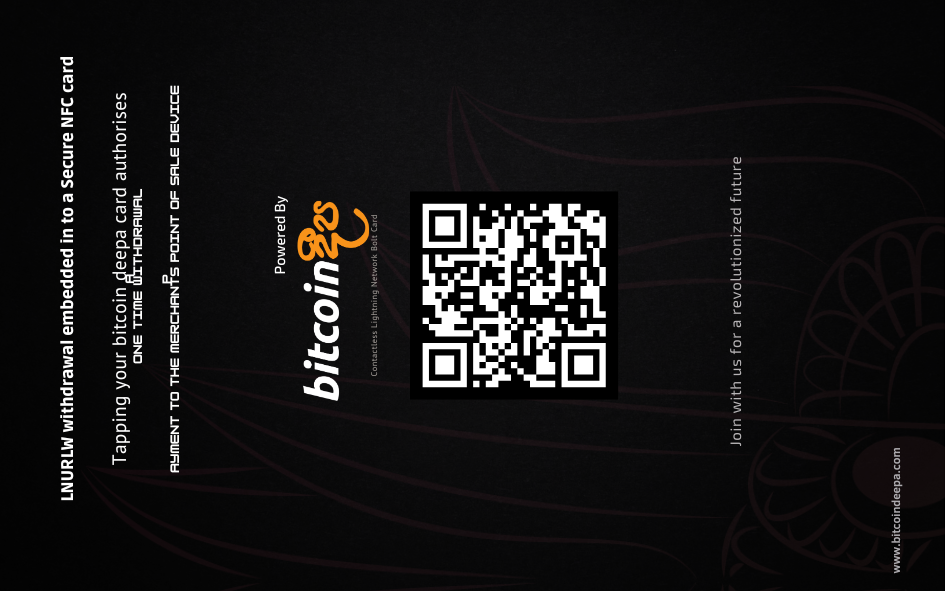 Bitcoin Deepa Card Back